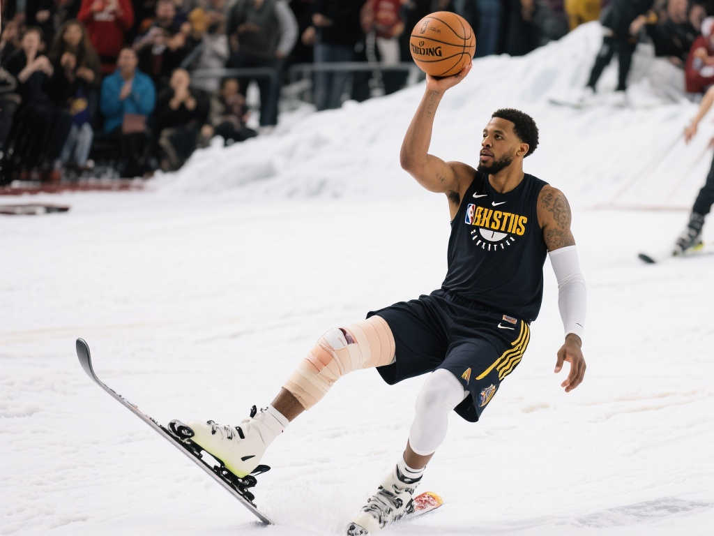 滑雪意外受伤,罚款50万美元+休战8周,三分神射手名不虚传! 滑雪意外受伤,罚款50万美元+休战8周,三分神射手名不虚传!