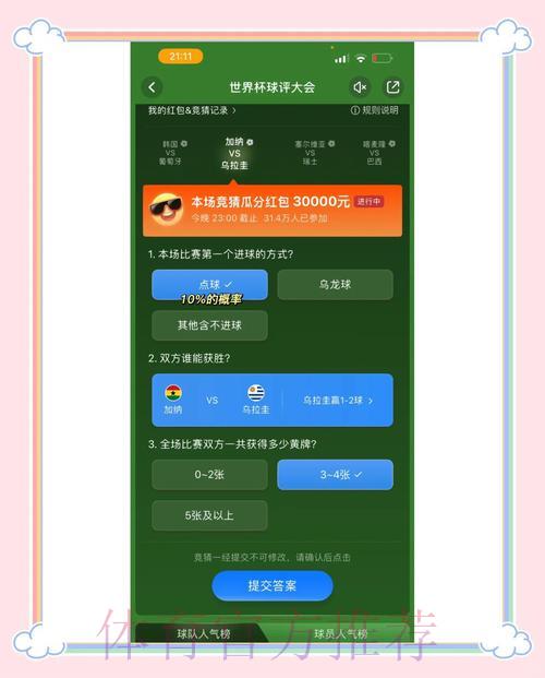 世界杯竞猜热门网络平台精选推荐