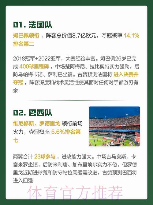 2026世界杯预测趋势深度解析，限时免费领取