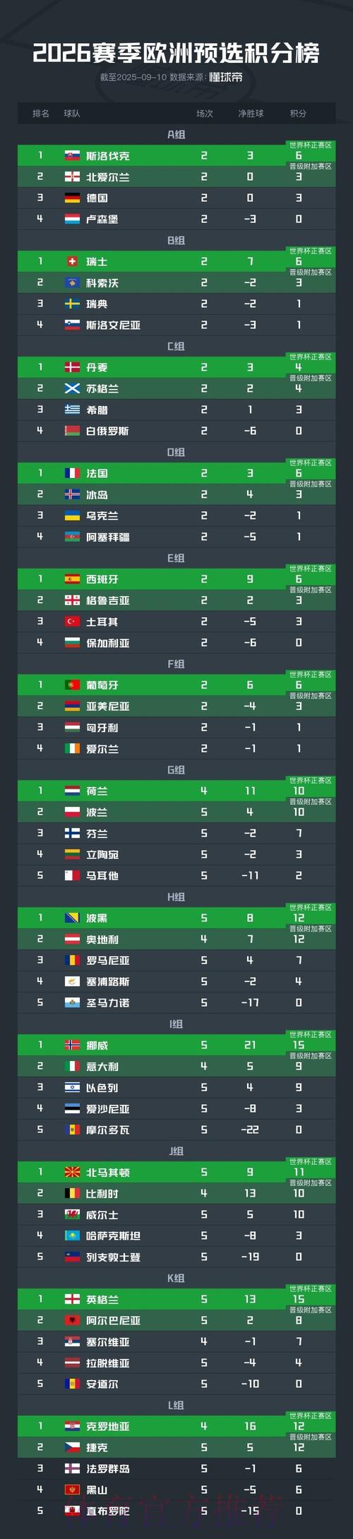 世界杯预选赛冠军争夺深度解析